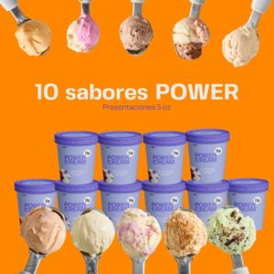 Combo Power x10 (10 sabores de 5 oz)